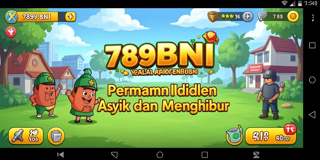 Tampilan gameplay 789BNI yang menarik dan interaktif.