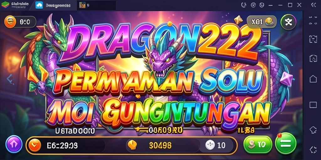Tampilan menarik dari gameplay slot DRAGON222 yang mengasyikkan.