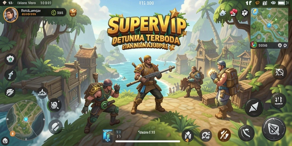 Tampilan gameplay Open World yang mendebarkan dan imersif.