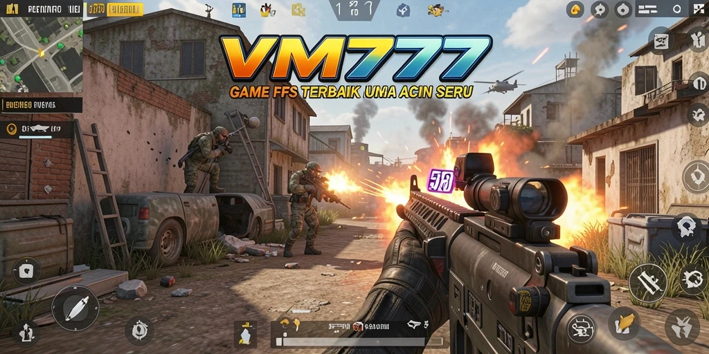 Screenshot gameplay <strong>VM777</strong> menampilkan pertempuran yang intens dan grafis yang menakjubkan.
